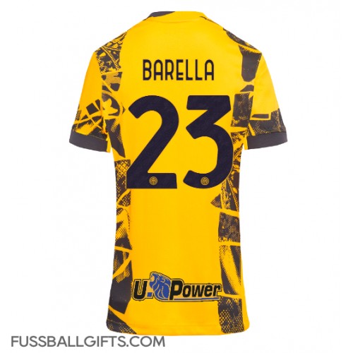 Inter Milan Nicolo Barella #23 Fußballbekleidung 3rd trikot Damen 2024-25 Kurzarm